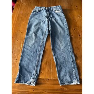 Faded Glory Kids Boys Relaxed‎ Fit Blue Denim Jeans Size 14
